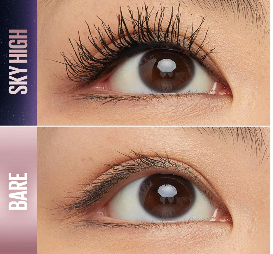 Maybelline Sky High Mascara – Volumizing, Lengthening & Curling (Very Black)