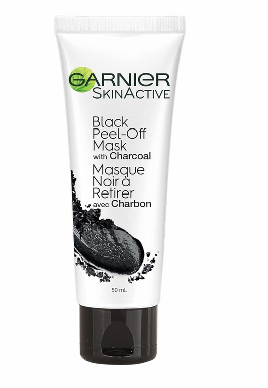 Garnier Charcoal Peel-Off Mask – Deep Cleansing Blackhead Remover (1.7 fl oz)