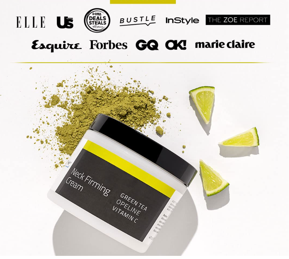 YEOUTH Neck Firming Cream – Vitamin C Moisturizer for Neck & Décolletage (4oz)