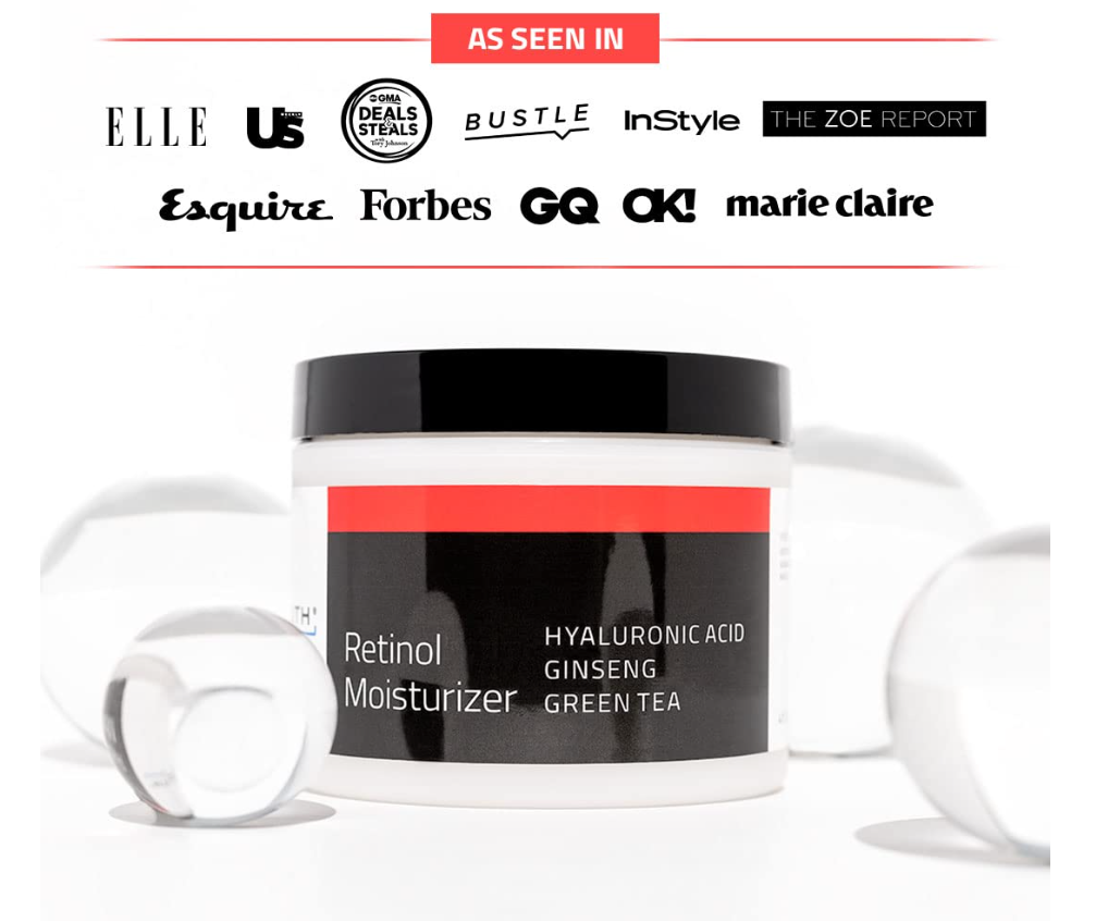 YEOUTH Retinol Face Cream – Hydrating Night Moisturizer with Hyaluronic Acid (2oz)