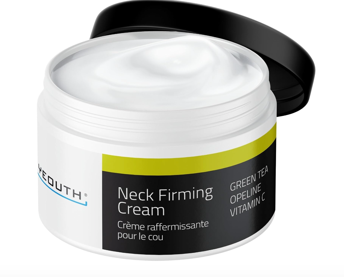 YEOUTH Neck Firming Cream – Vitamin C Moisturizer for Neck & Décolletage (4oz)