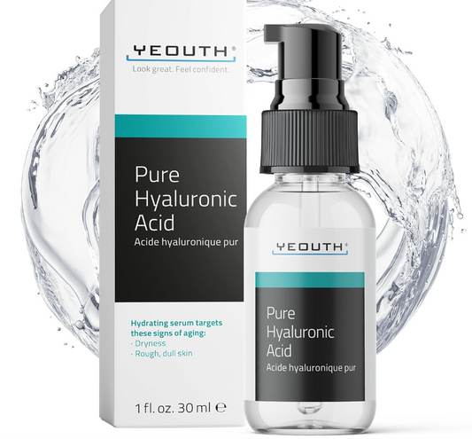 YEOUTH Hyaluronic Acid Face Serum – Deep Hydration & Glow (1oz)