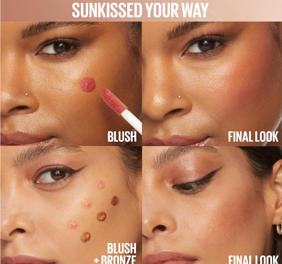 Maybelline Sunkisser Multi-Use Liquid Blush and Bronzer | Sun Tempt